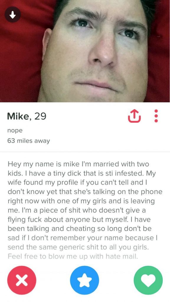 El perfil troleado de Mike